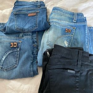 Joes jeans set of 4